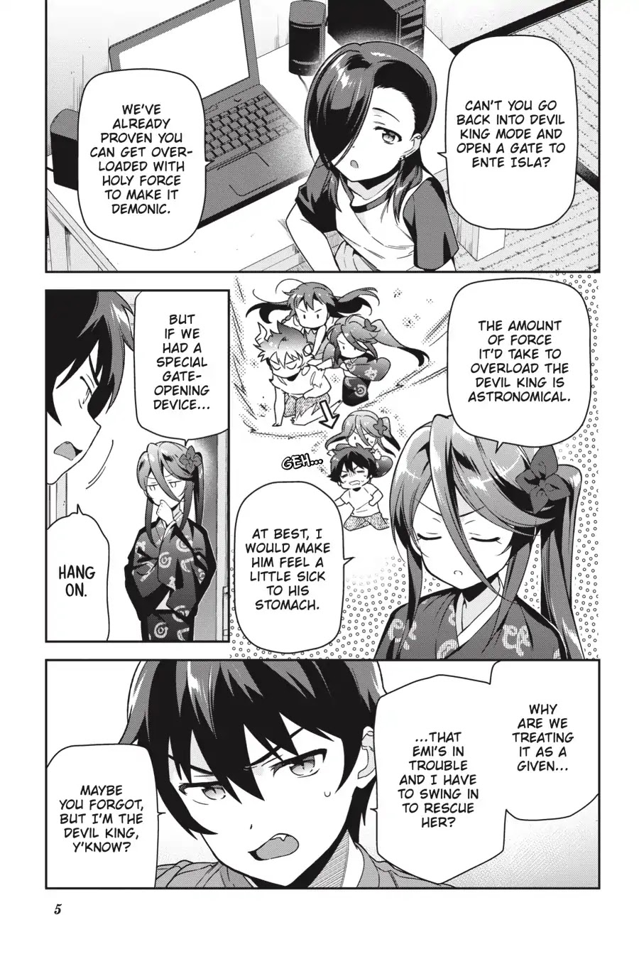 Read Hataraku Maou-Sama! chapter 70 image 4 on Lezhin