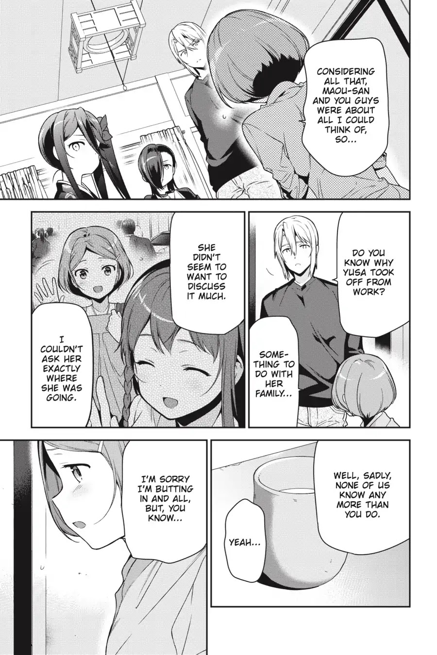 Read Hataraku Maou-Sama! chapter 71 image 7 on Lezhin