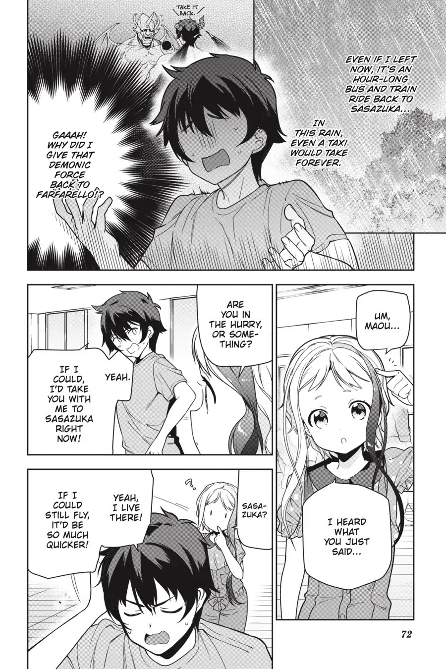 Read Hataraku Maou-Sama! chapter 73 image 6 on Lezhin