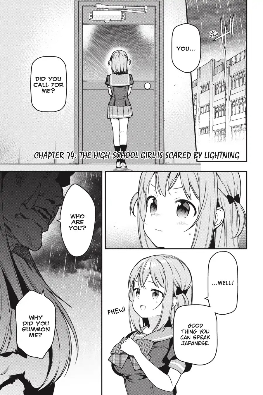 Read Hataraku Maou-Sama! chapter 74 image 1 on Lezhin