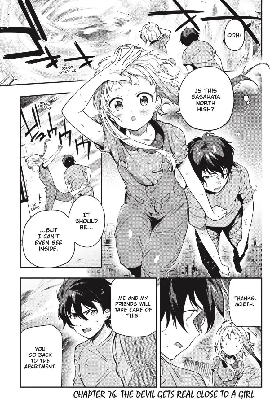 Read Hataraku Maou-Sama! chapter 76 image 1 on Lezhin