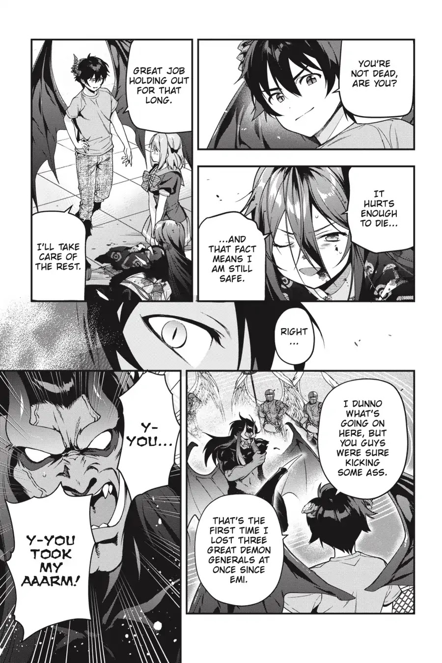 Read Hataraku Maou-Sama! chapter 77 image 19 on Lezhin