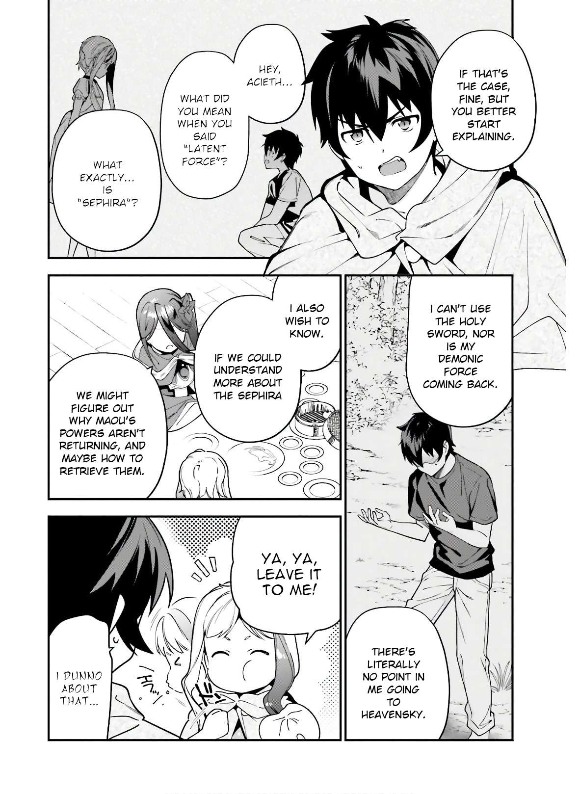 Read Hataraku Maou-Sama! chapter 88 image 1 on Lezhin