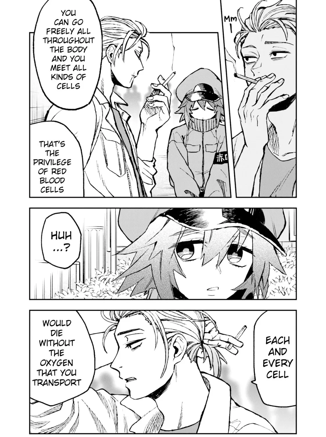 Read Hataraku Saibou Illegal chapter 1 image 107 on Lezhin