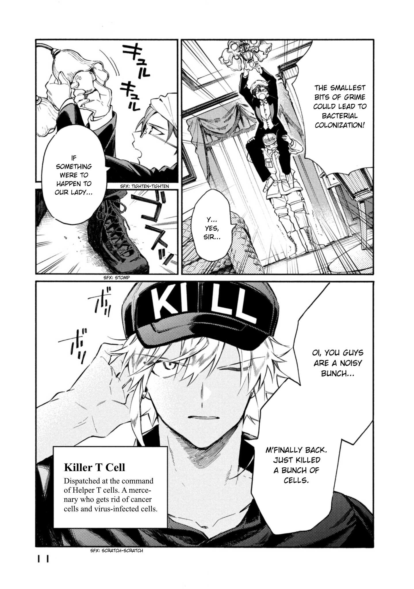 Read Hataraku Saibou LADY chapter 1 image 14 on Lezhin