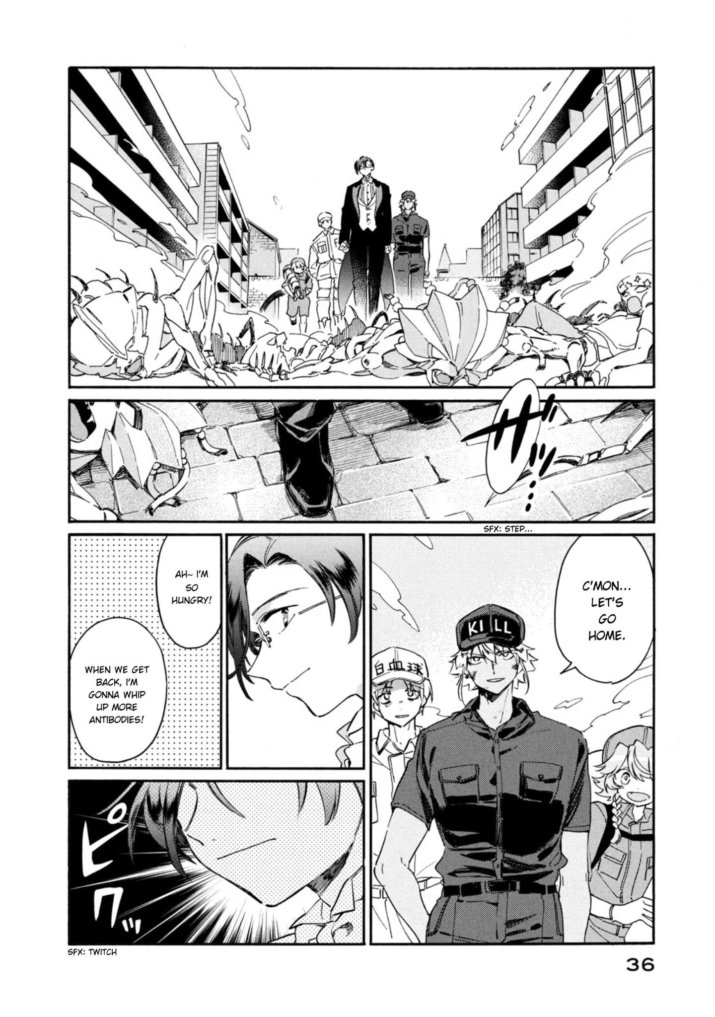 Read Hataraku Saibou LADY chapter 1 image 37 on Lezhin