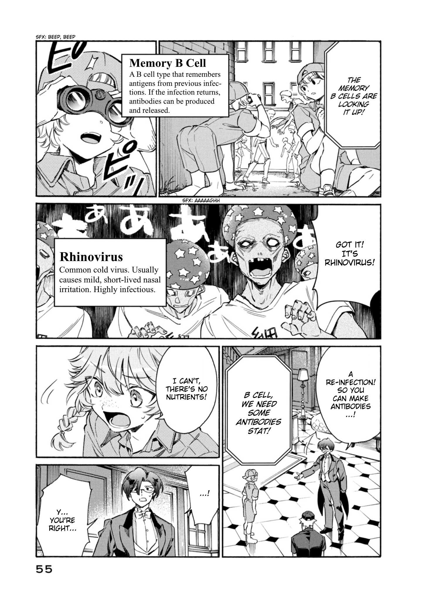 Read Hataraku Saibou LADY chapter 2 image 14 on Lezhin