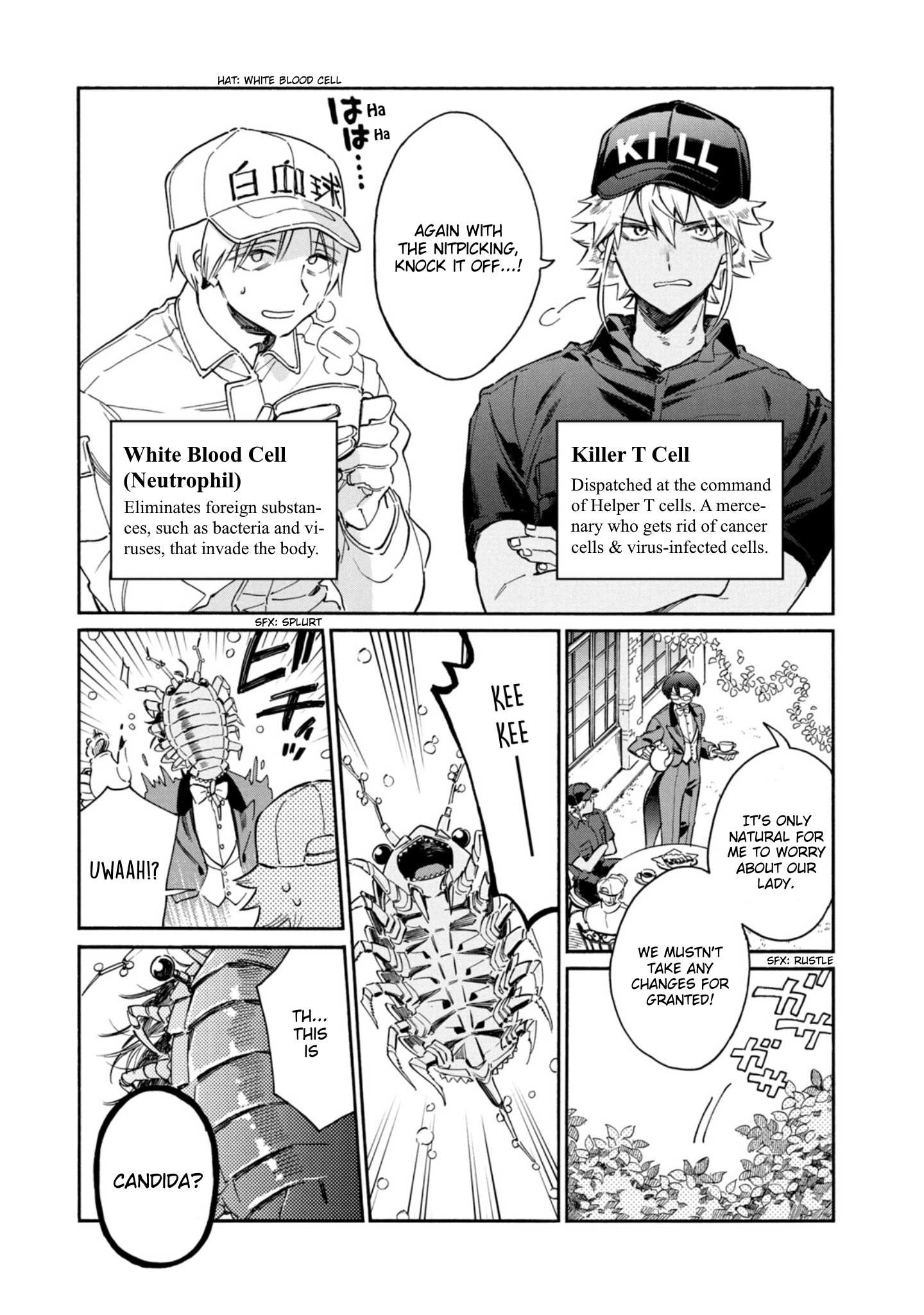 Read Hataraku Saibou LADY chapter 2 image 2 on Lezhin