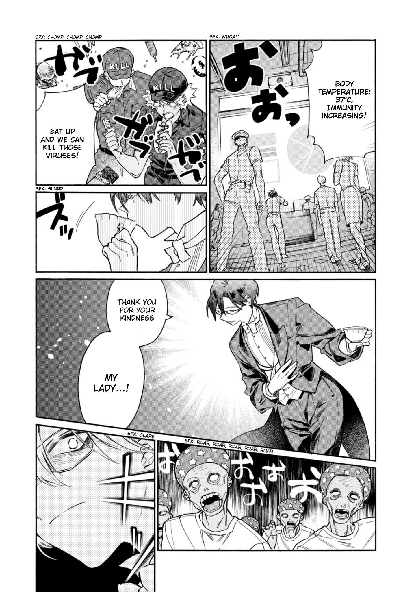 Read Hataraku Saibou LADY chapter 2 image 24 on Lezhin