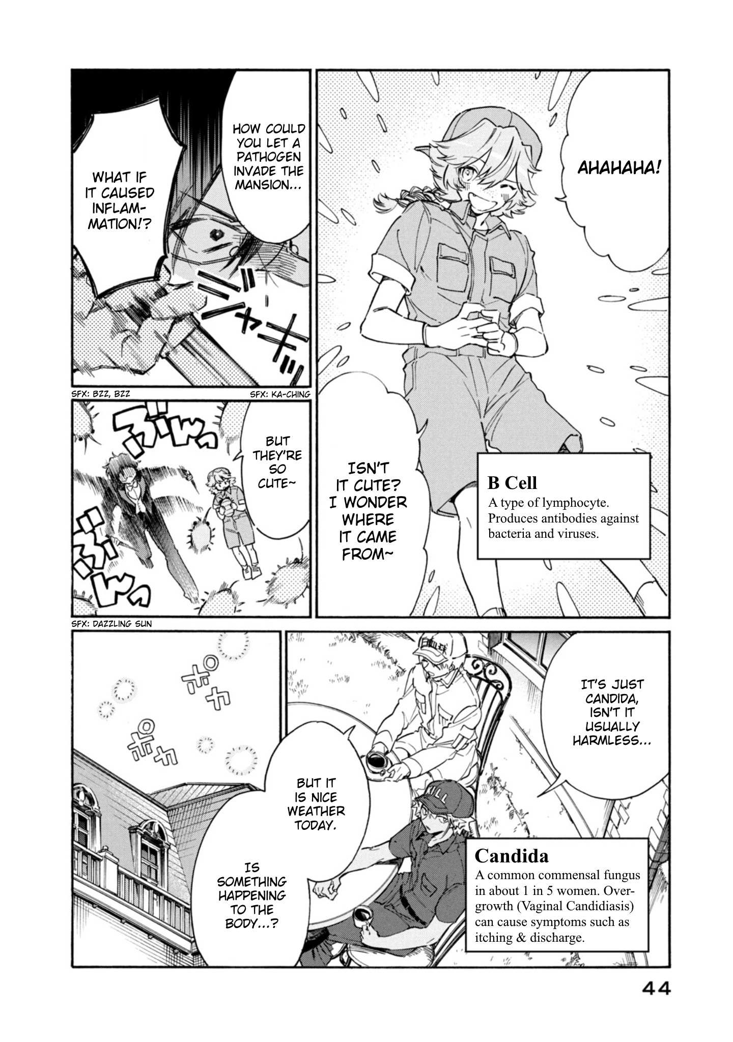 Read Hataraku Saibou LADY chapter 2 image 3 on Lezhin