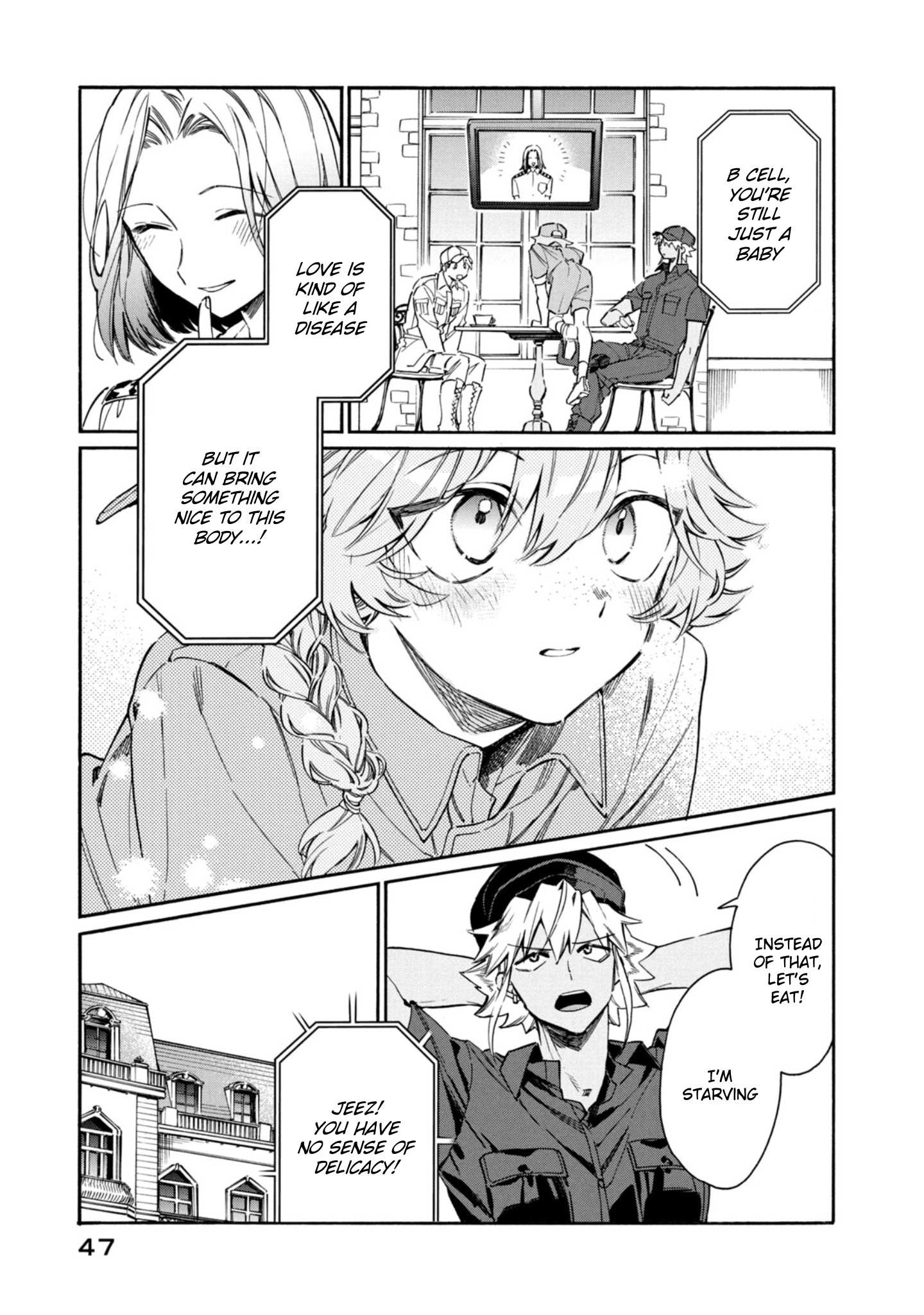 Read Hataraku Saibou LADY chapter 2 image 6 on Lezhin