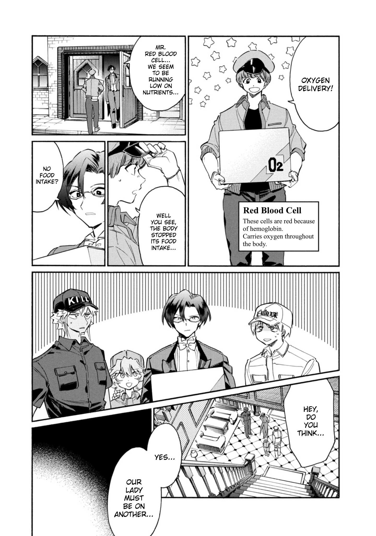 Read Hataraku Saibou LADY chapter 2 image 8 on Lezhin