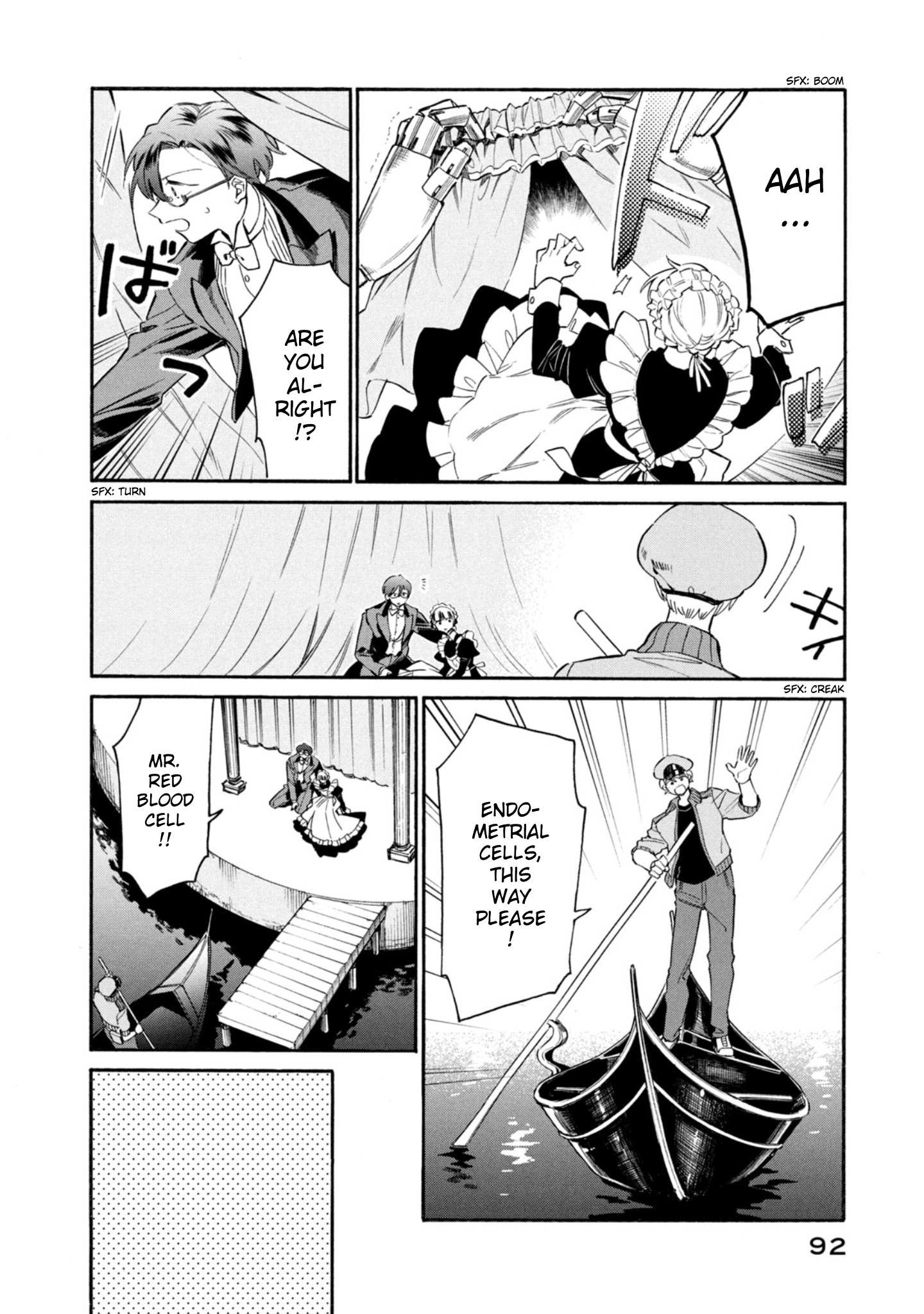 Read Hataraku Saibou LADY chapter 3 image 14 on Lezhin