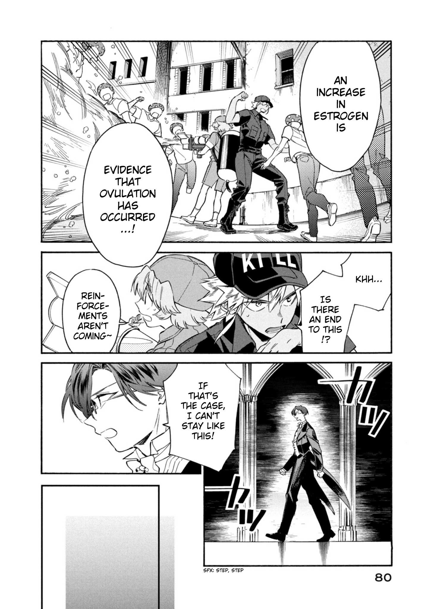 Read Hataraku Saibou LADY chapter 3 image 3 on Lezhin