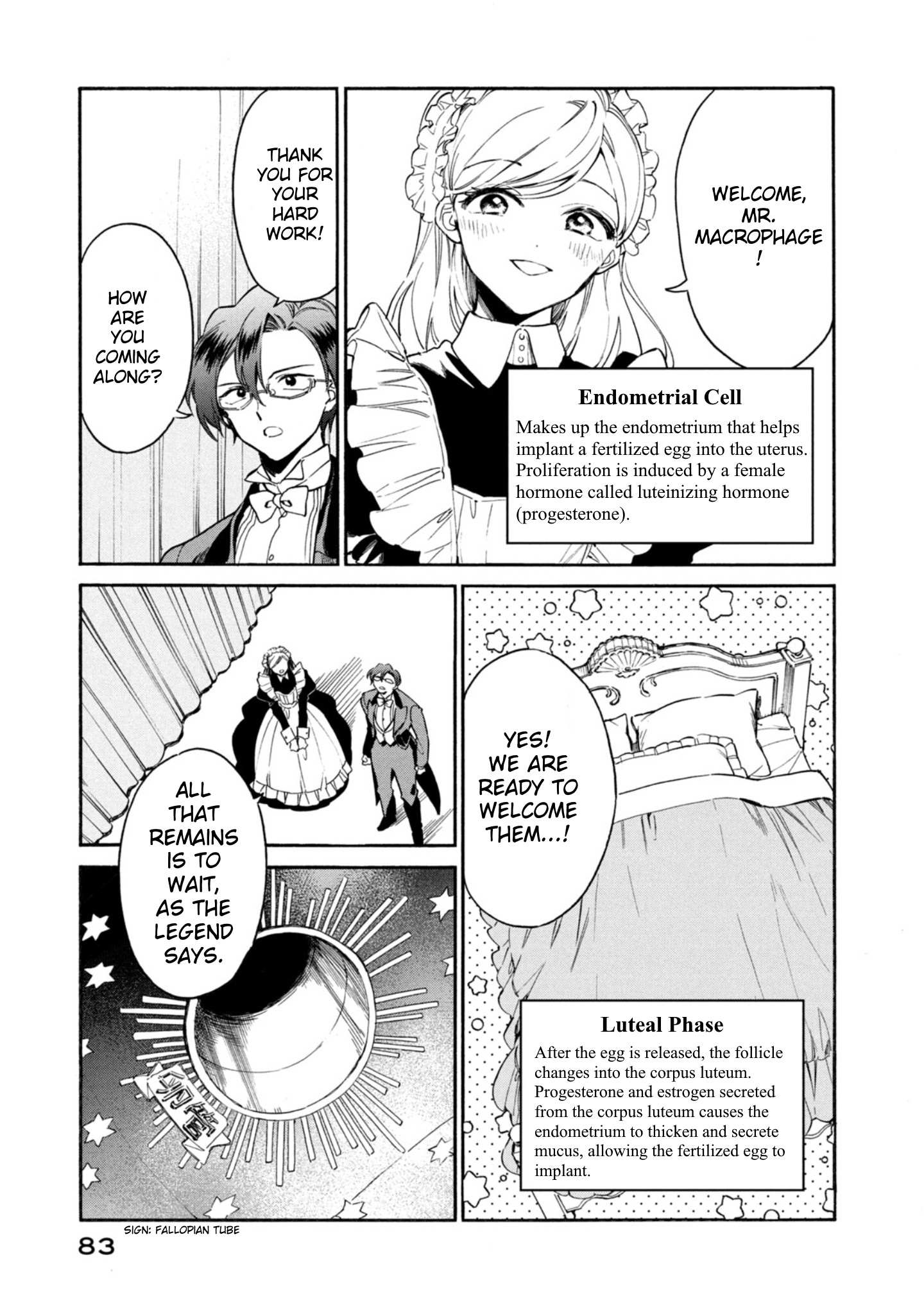 Read Hataraku Saibou LADY chapter 3 image 6 on Lezhin