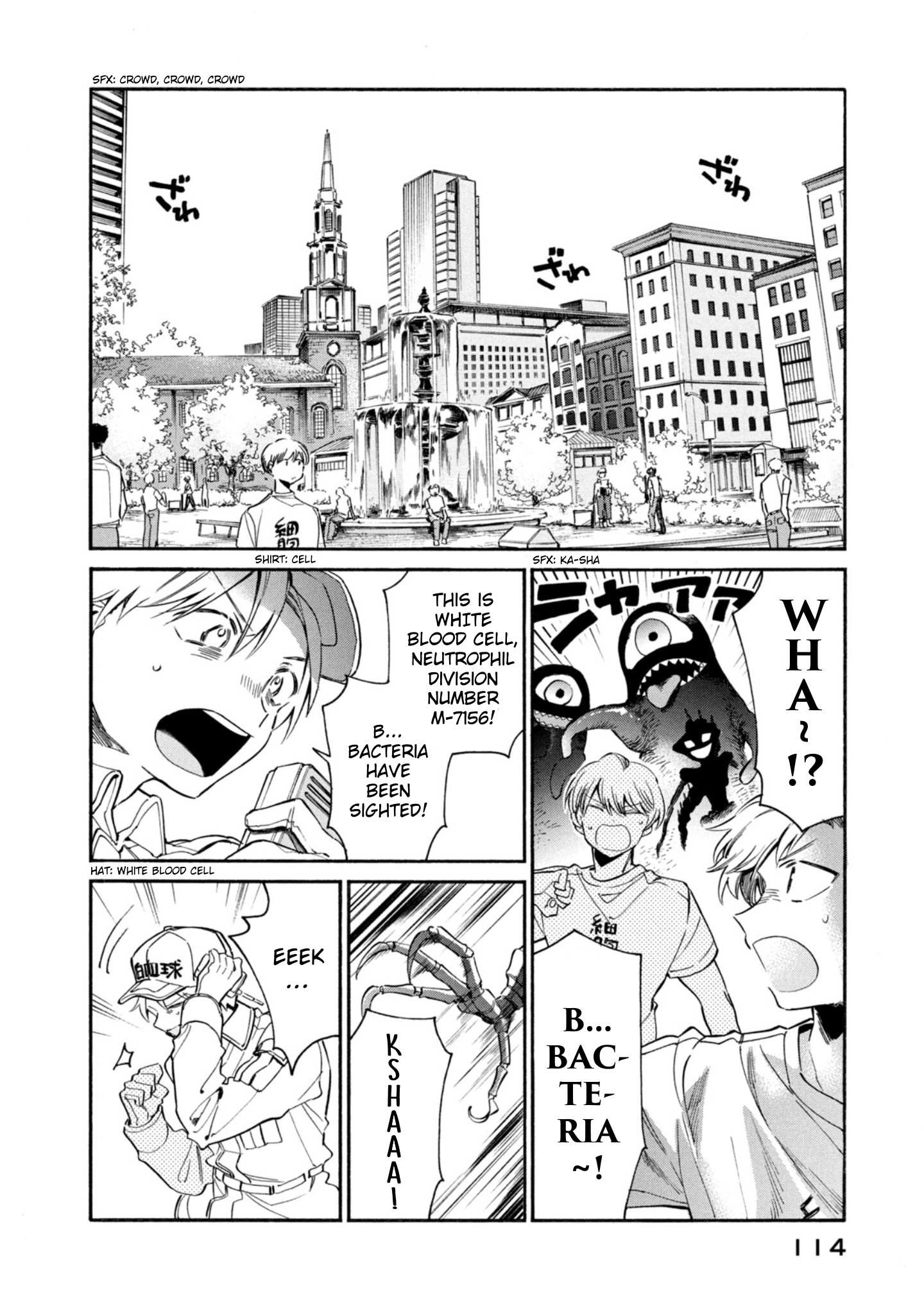 Read Hataraku Saibou LADY chapter 4 image 1 on Lezhin