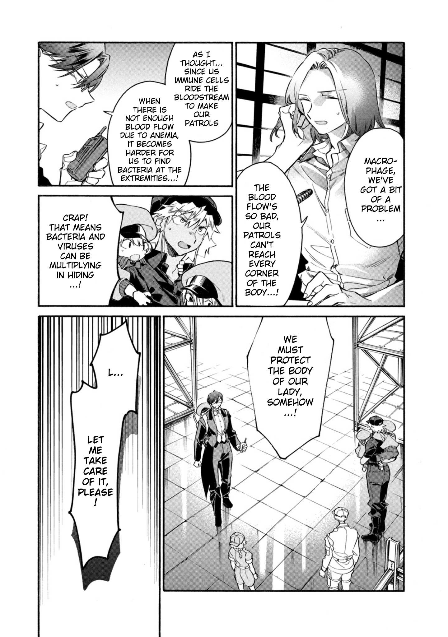 Read Hataraku Saibou LADY chapter 4 image 12 on Lezhin