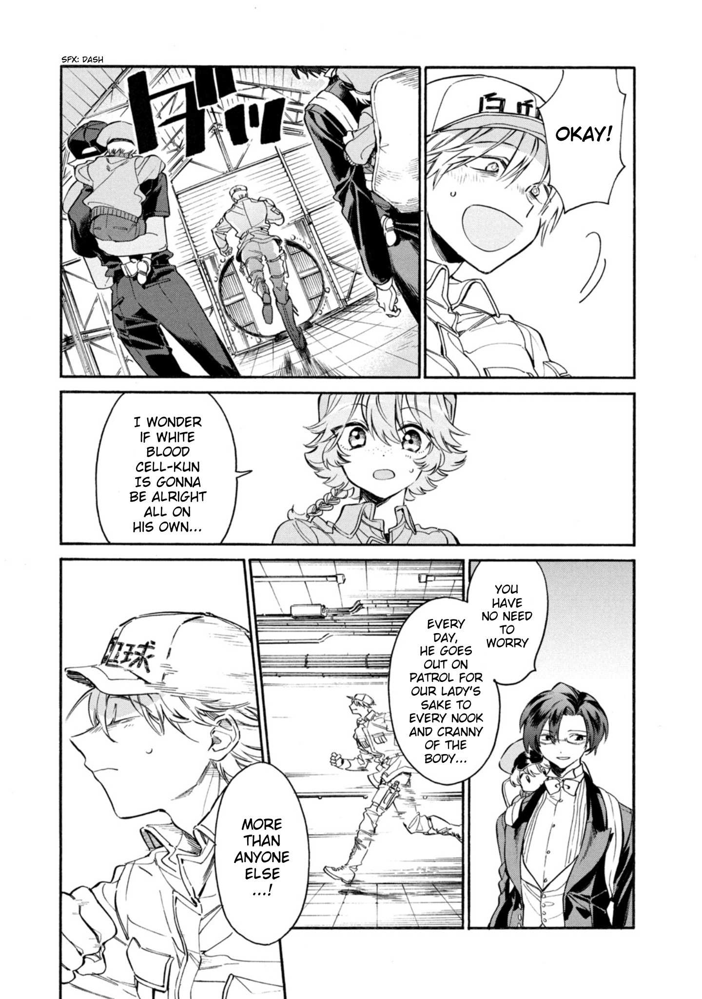 Read Hataraku Saibou LADY chapter 4 image 14 on Lezhin