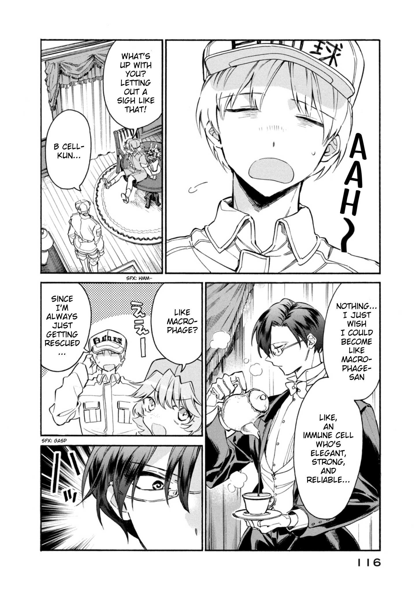 Read Hataraku Saibou LADY chapter 4 image 3 on Lezhin