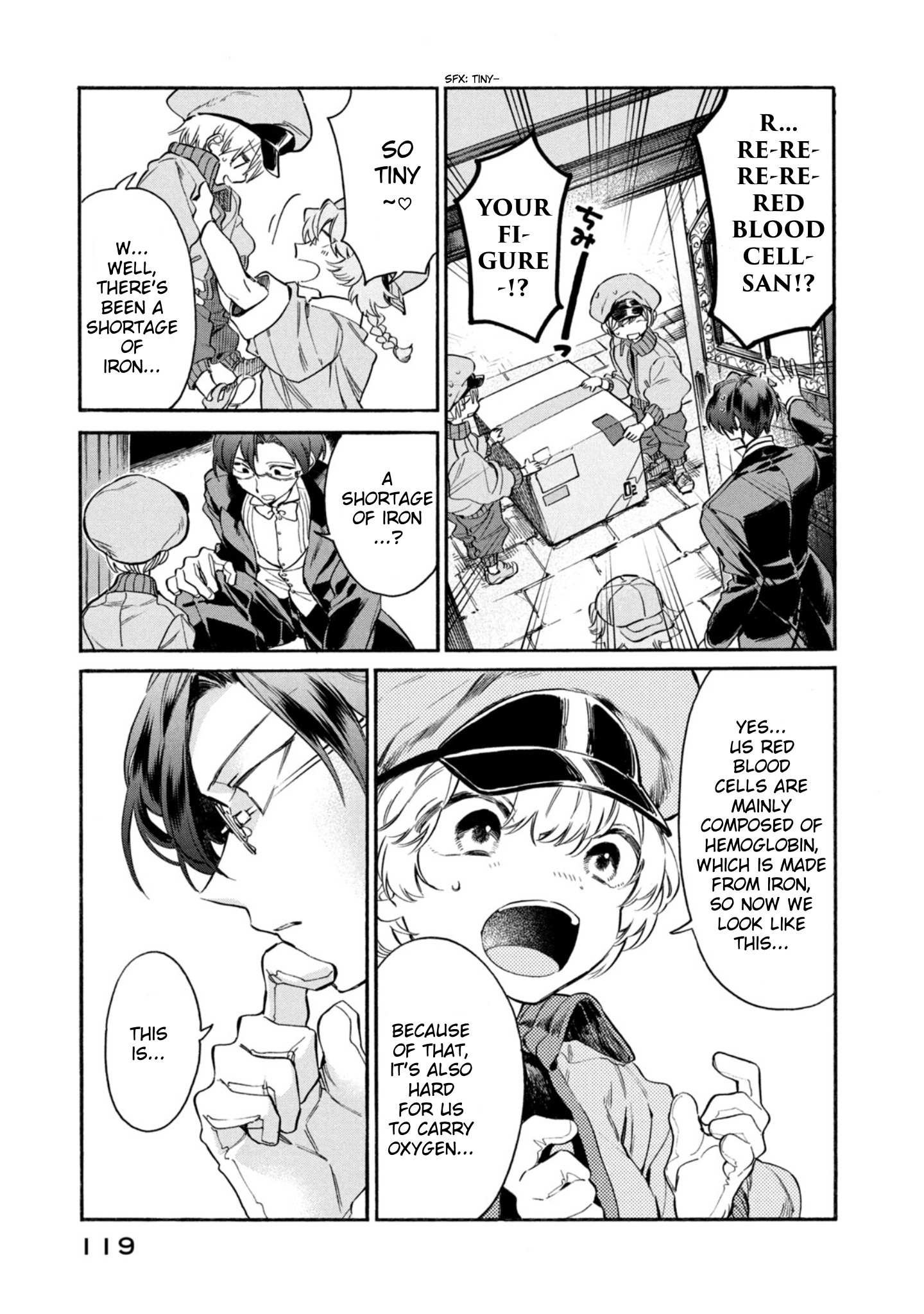 Read Hataraku Saibou LADY chapter 4 image 6 on Lezhin