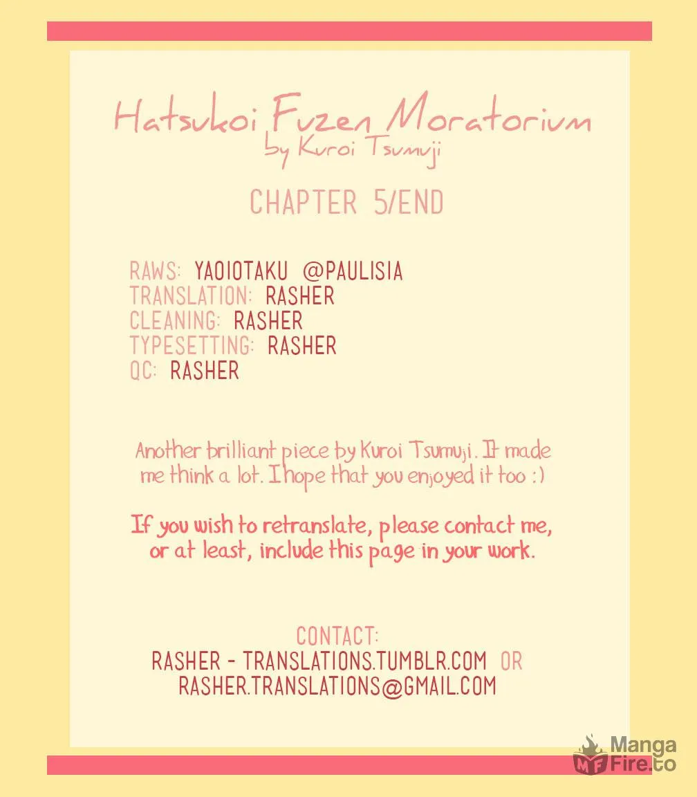 Read Hatsukoi Fuzen Moratorium chapter 5 image 68 on Lezhin