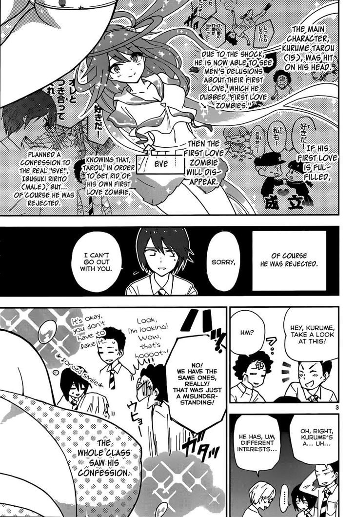 Read Hatsukoi Zombie chapter 3 image 2 on Lezhin
