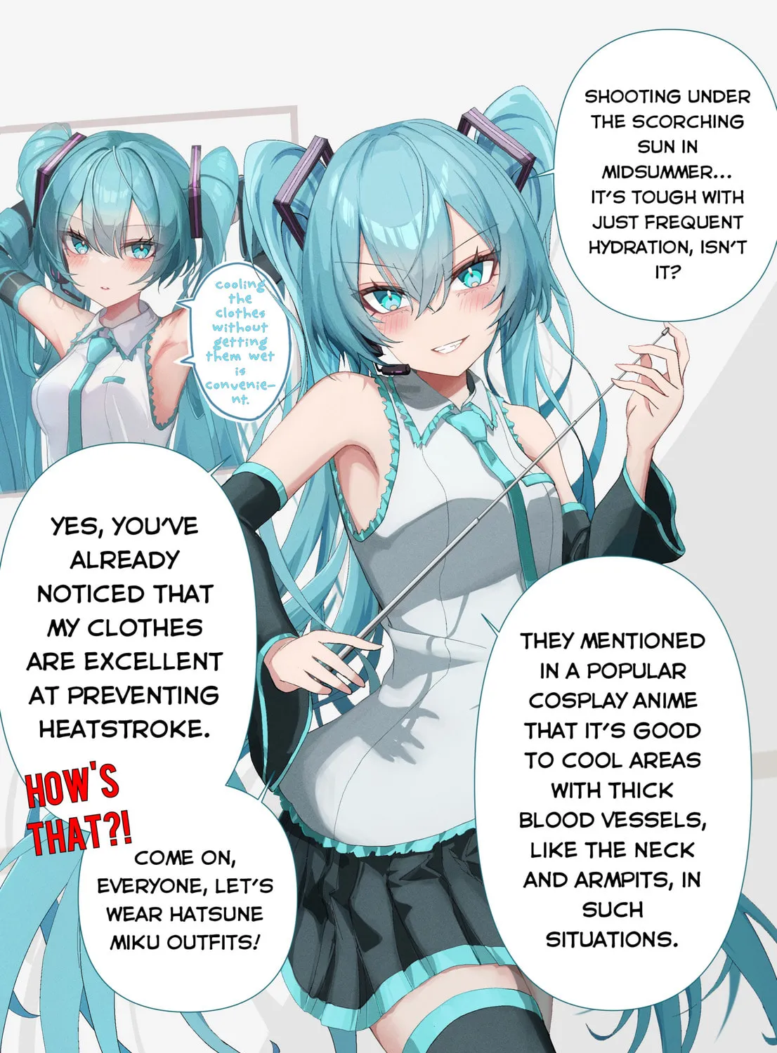 Hatsune Miku 1 Panel Chapter 2 page 1 - 