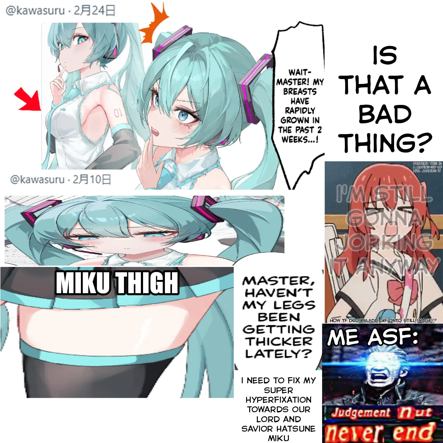 Hatsune Miku 1 Panel Chapter 32 page 3 - 