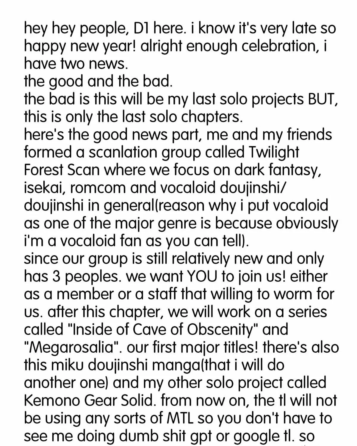 Hatsune Miku 1 Panel Chapter 8 page 5 - 