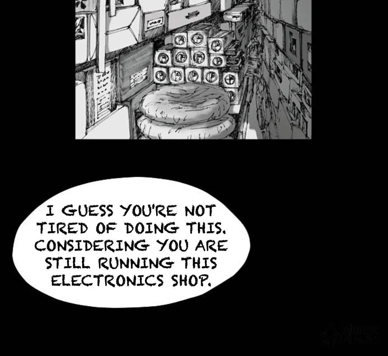 Read Haunted Electronics Shop chapter 17 image 111 on Lezhin