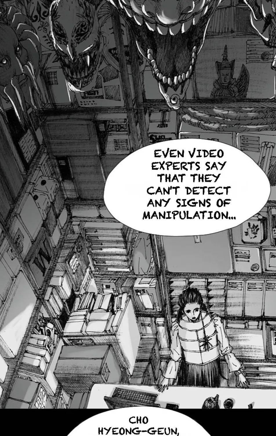 Read Haunted Electronics Shop chapter 28 image 45 on Lezhin