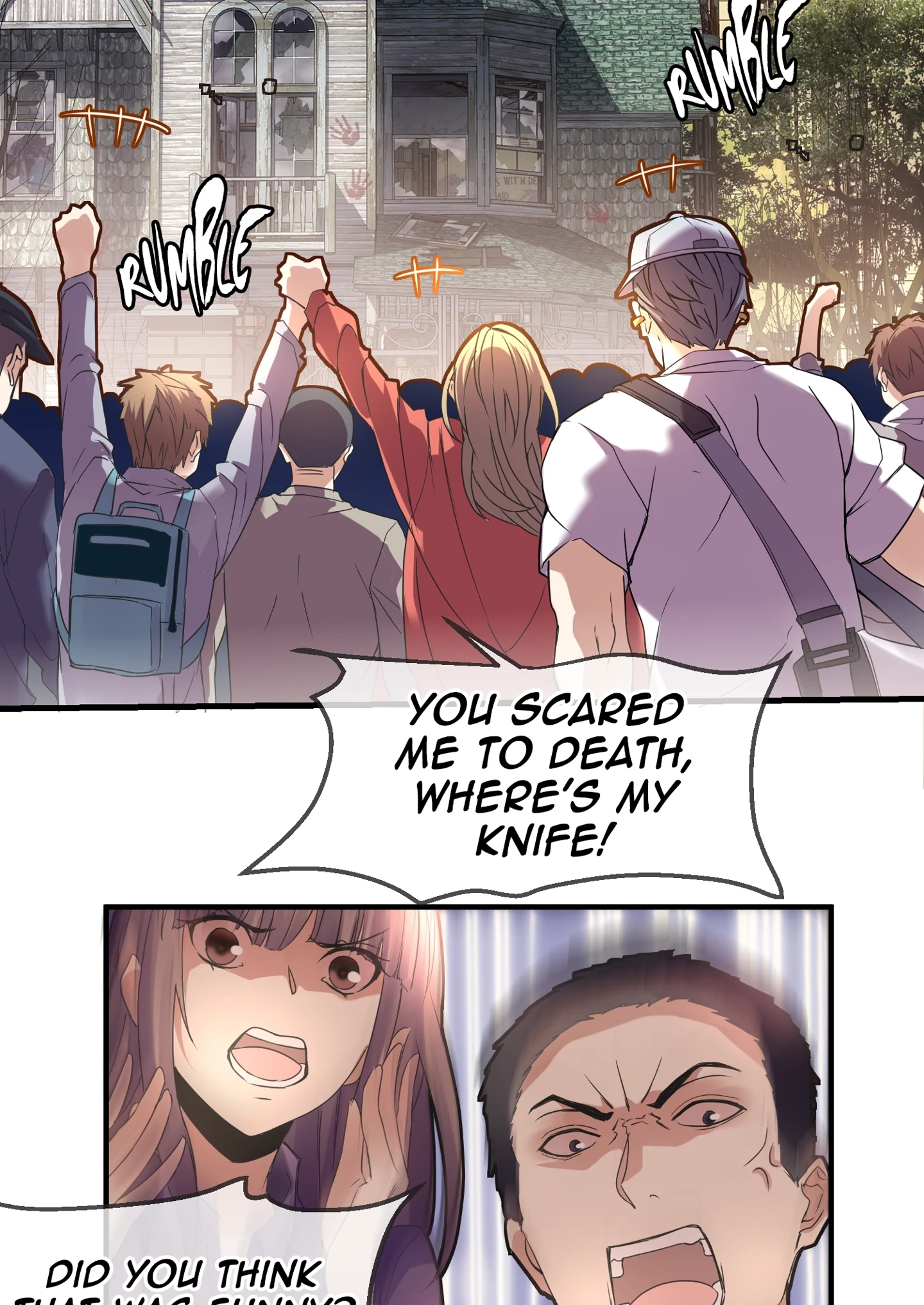 Read Haunted House chapter 2 image 1 on Lezhin