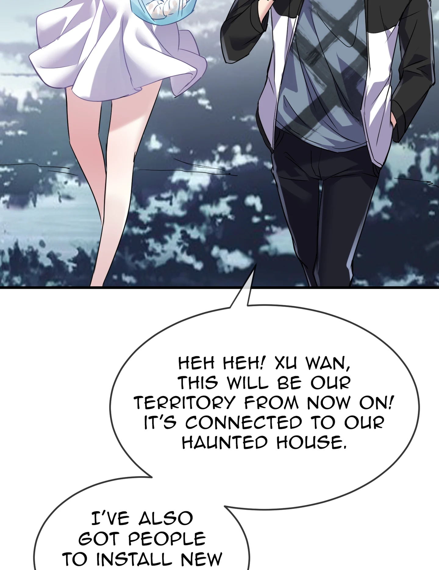 Read Haunted House chapter 21 image 34 on Lezhin