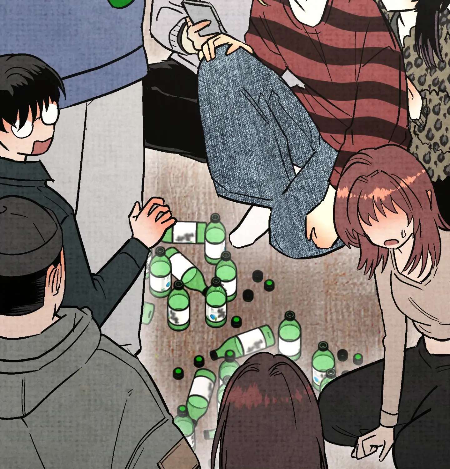 Read Haunted Tales chapter 1 image 100 on Lezhin