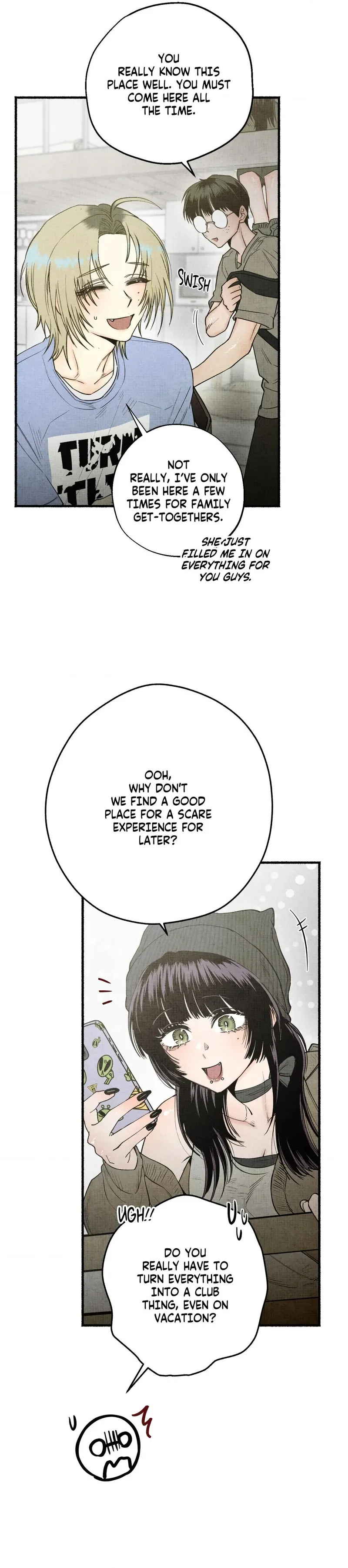 Read Haunted Tales chapter 34 image 4 on Lezhin