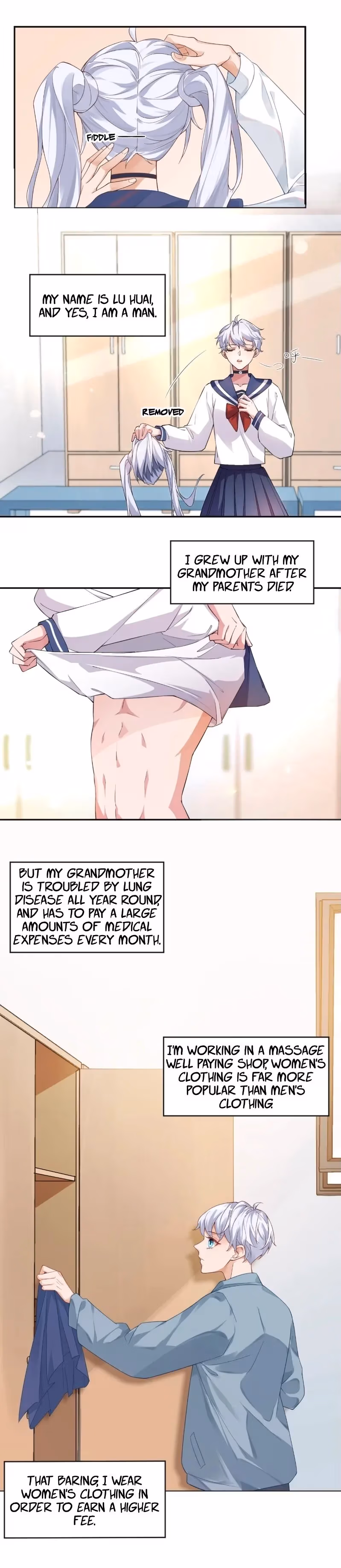 Have Mercy, Senior! Don’t Pull My Skirt Chapter 1 page 8 - 
