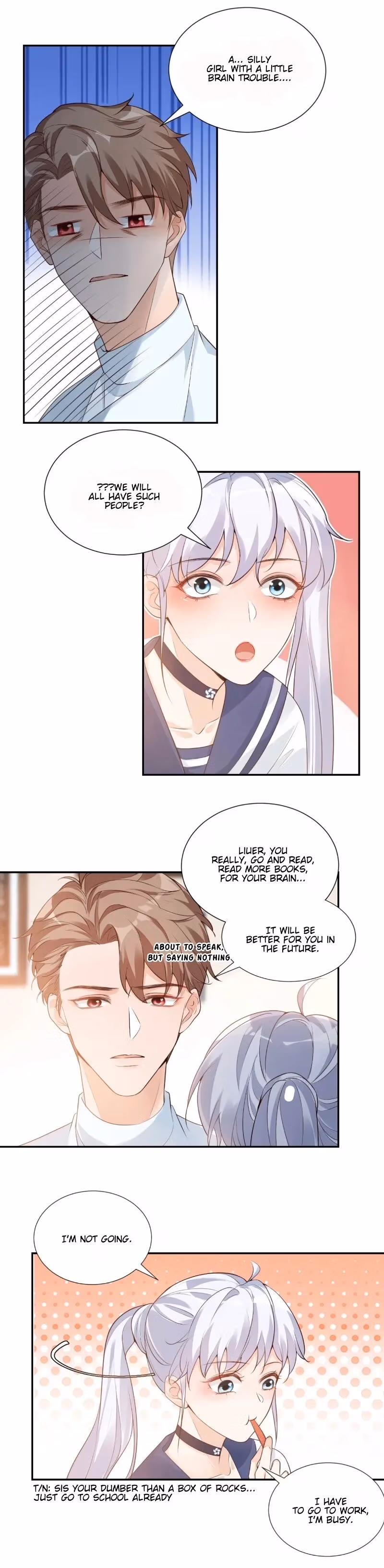 Have Mercy, Senior! Don’t Pull My Skirt Chapter 5 page 4 - 