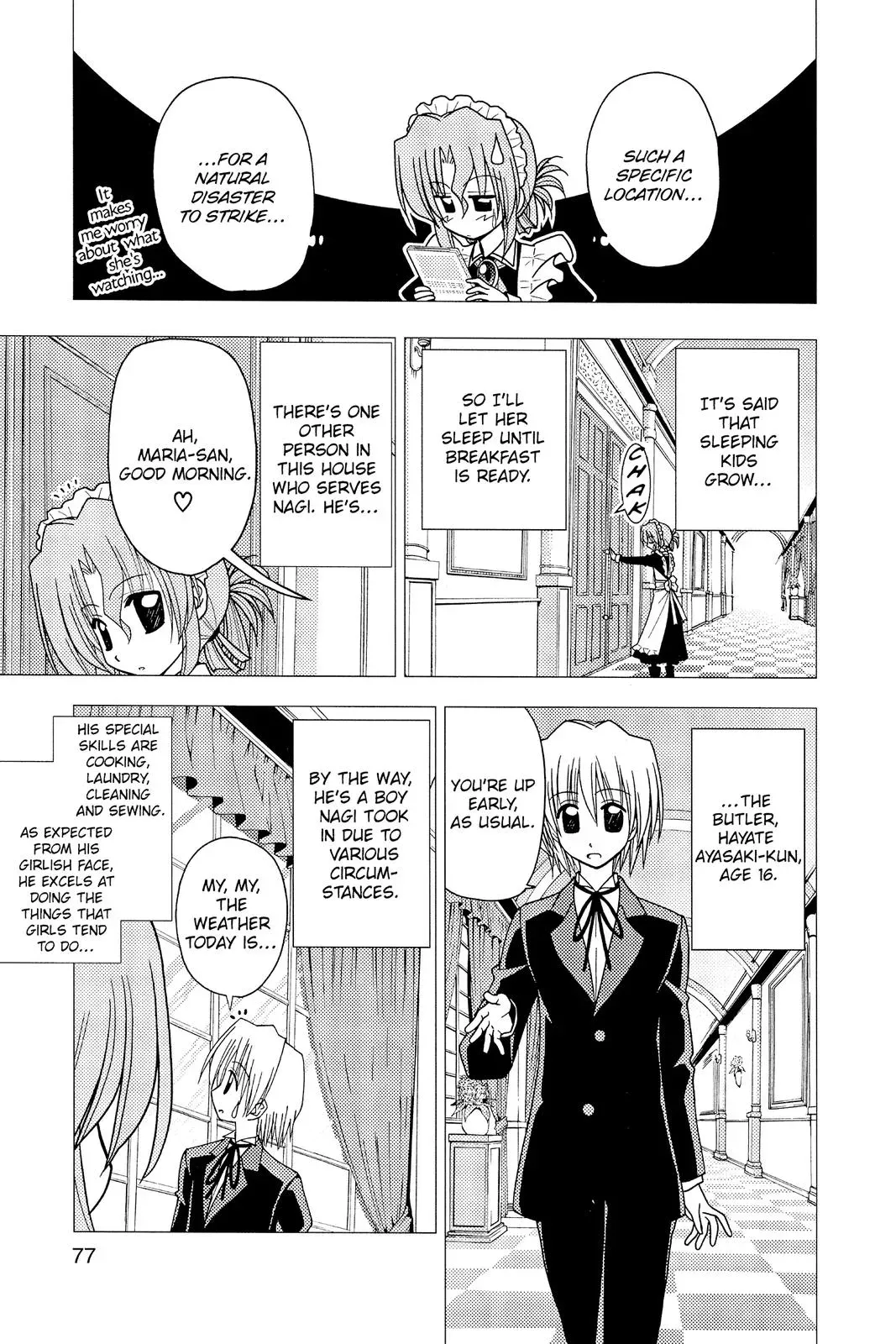 Read Hayate The Combat Butler chapter 101 image 4 on Lezhin