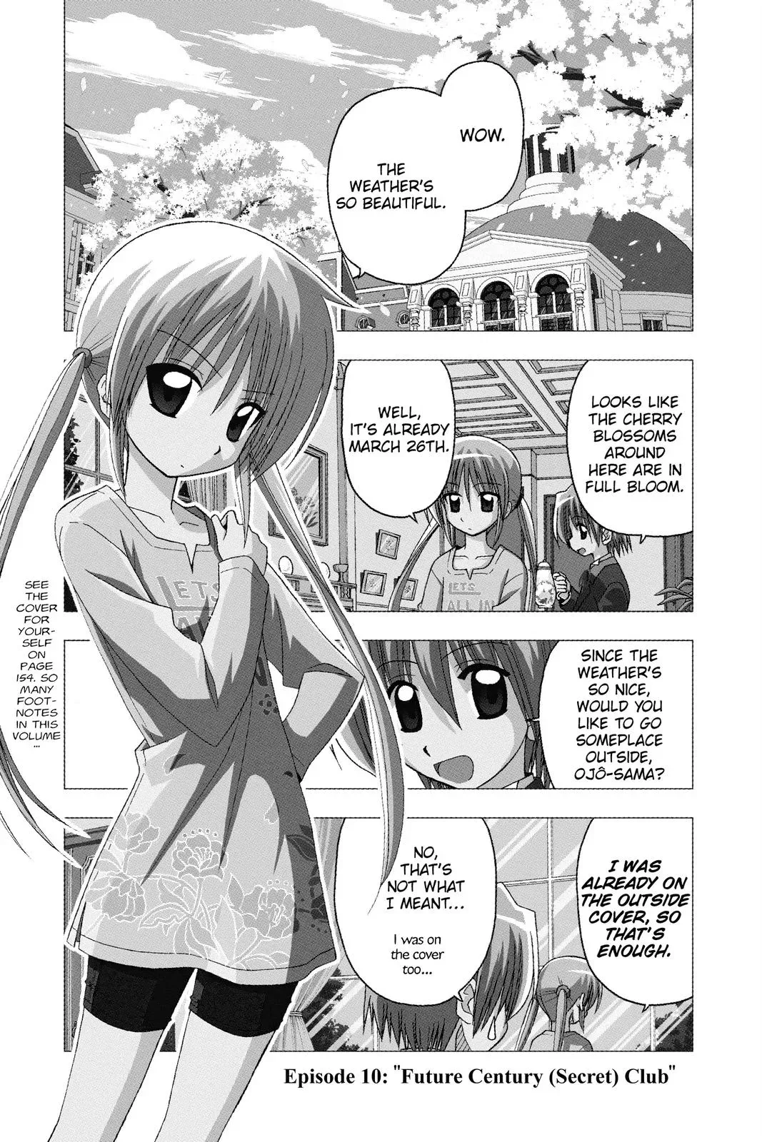 Read Hayate The Combat Butler chapter 128 image 0 on Lezhin