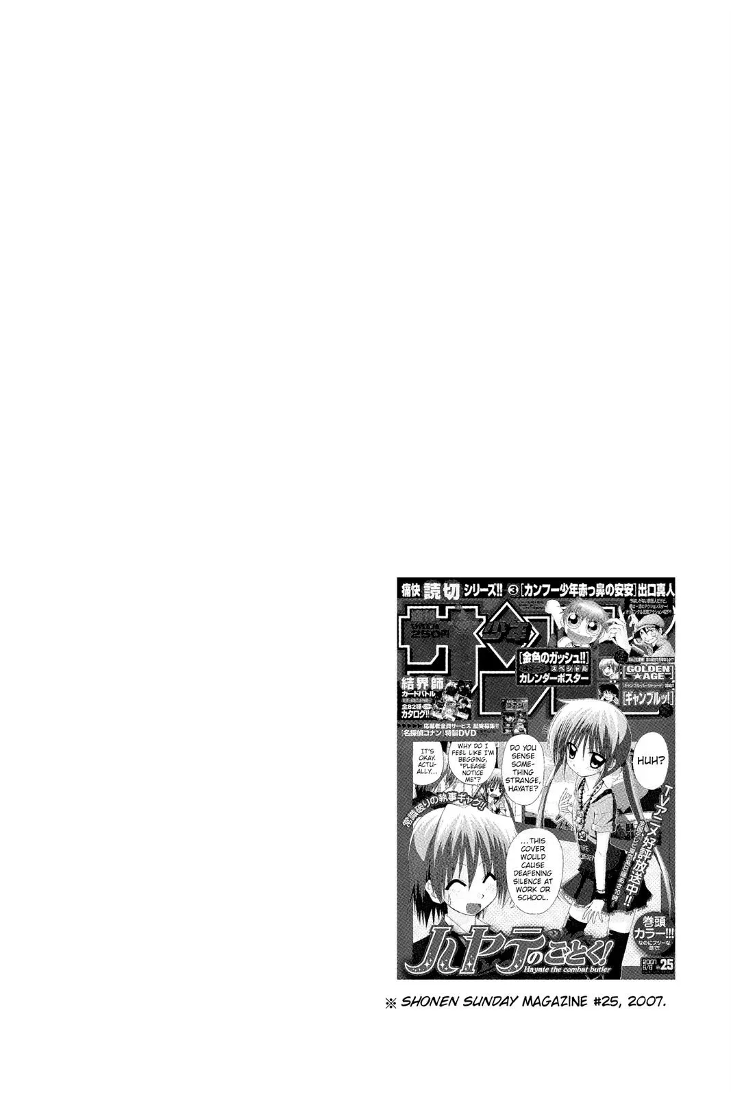 Read Hayate The Combat Butler chapter 128 image 2 on Lezhin