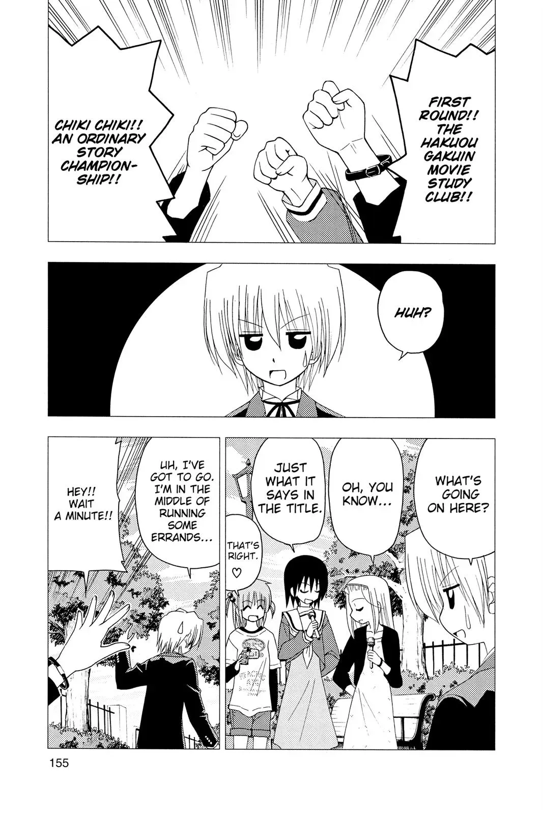 Read Hayate The Combat Butler chapter 128 image 3 on Lezhin