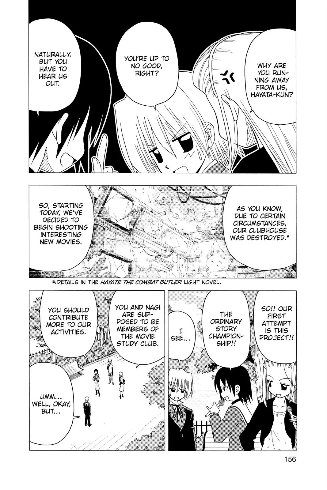 Read Hayate The Combat Butler chapter 128 image 4 on Lezhin
