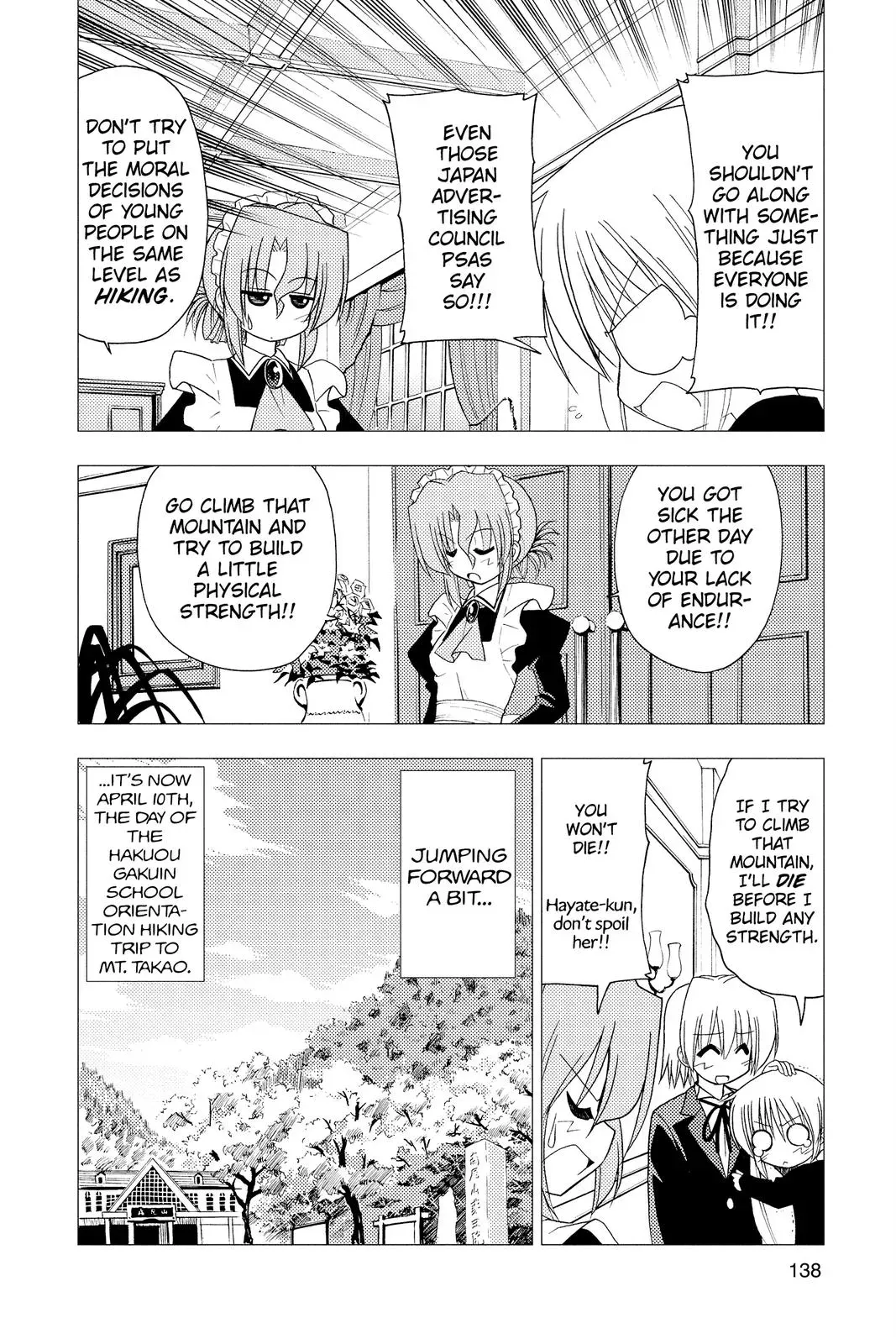 Read Hayate The Combat Butler chapter 149 image 3 on Lezhin
