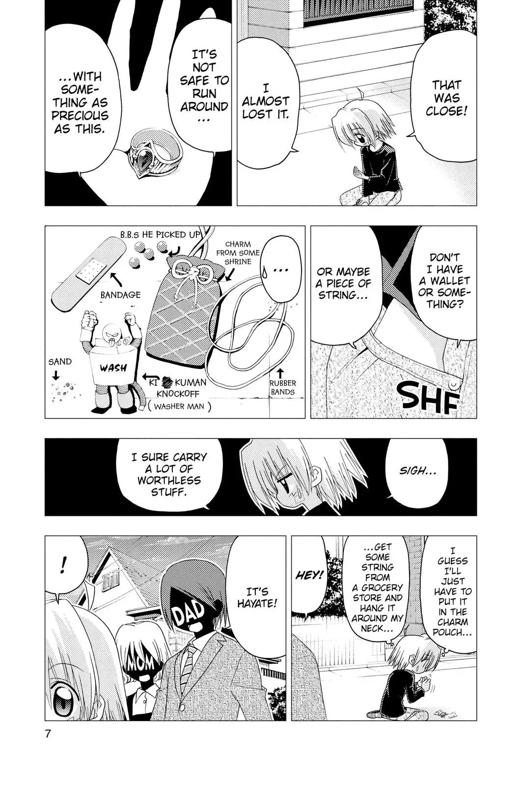 Read Hayate The Combat Butler chapter 185 image 7 on Lezhin