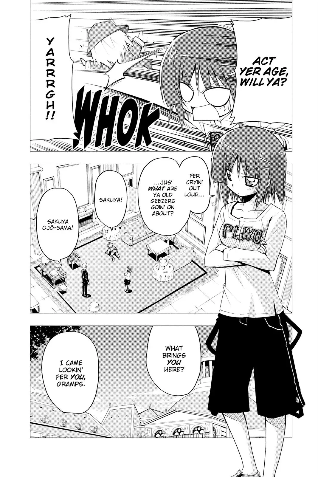 Read Hayate The Combat Butler chapter 220 image 3 on Lezhin