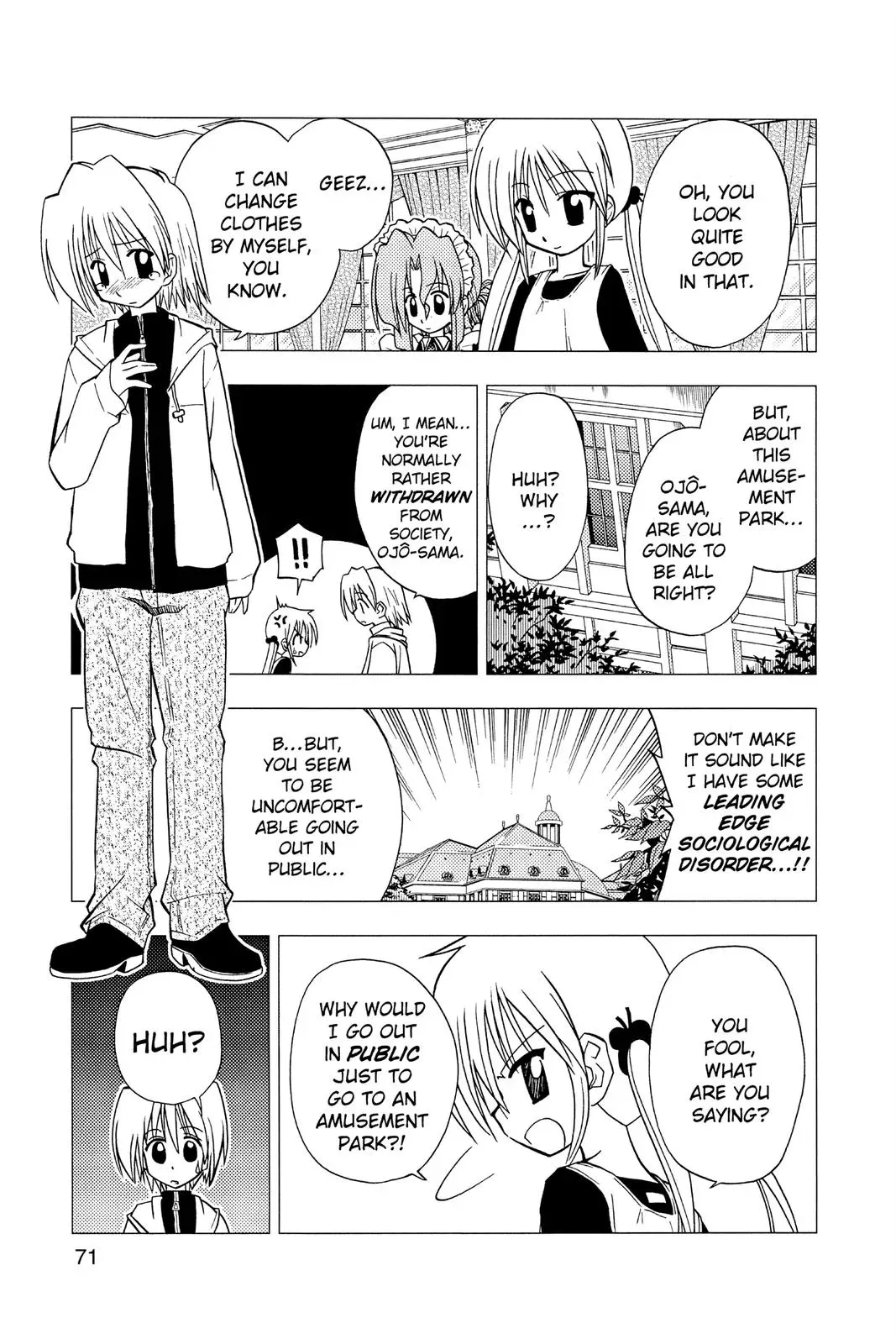 Read Hayate The Combat Butler chapter 25 image 2 on Lezhin