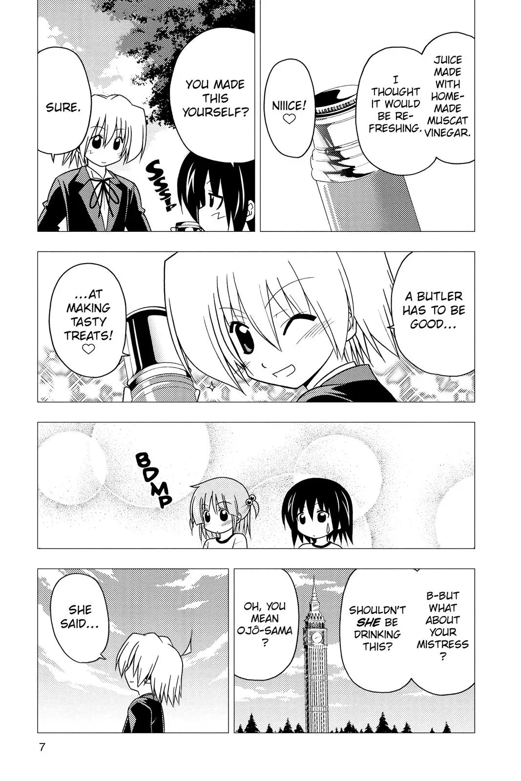 Read Hayate The Combat Butler chapter 273 image 7 on Lezhin