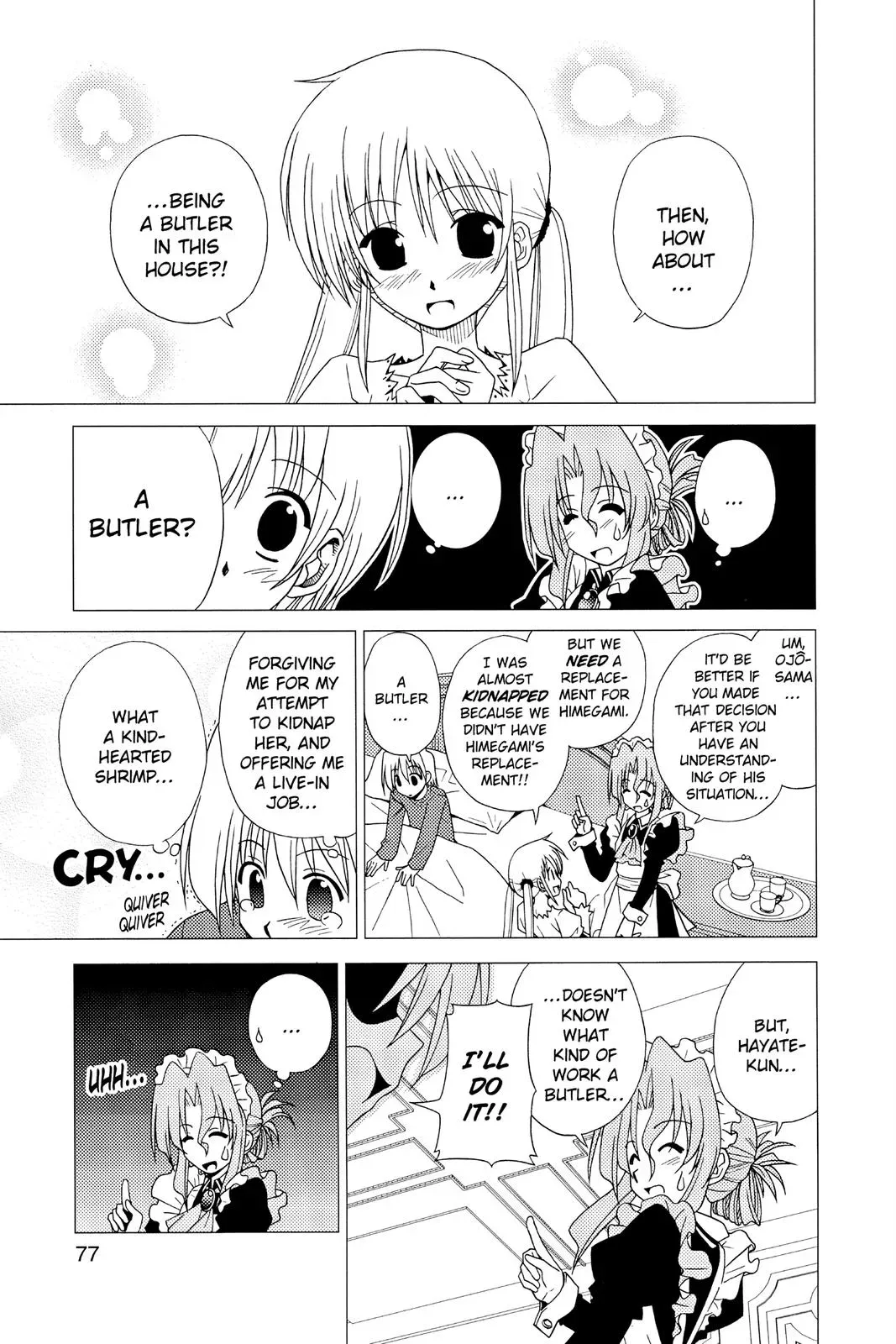 Read Hayate The Combat Butler chapter 3 image 18 on Lezhin