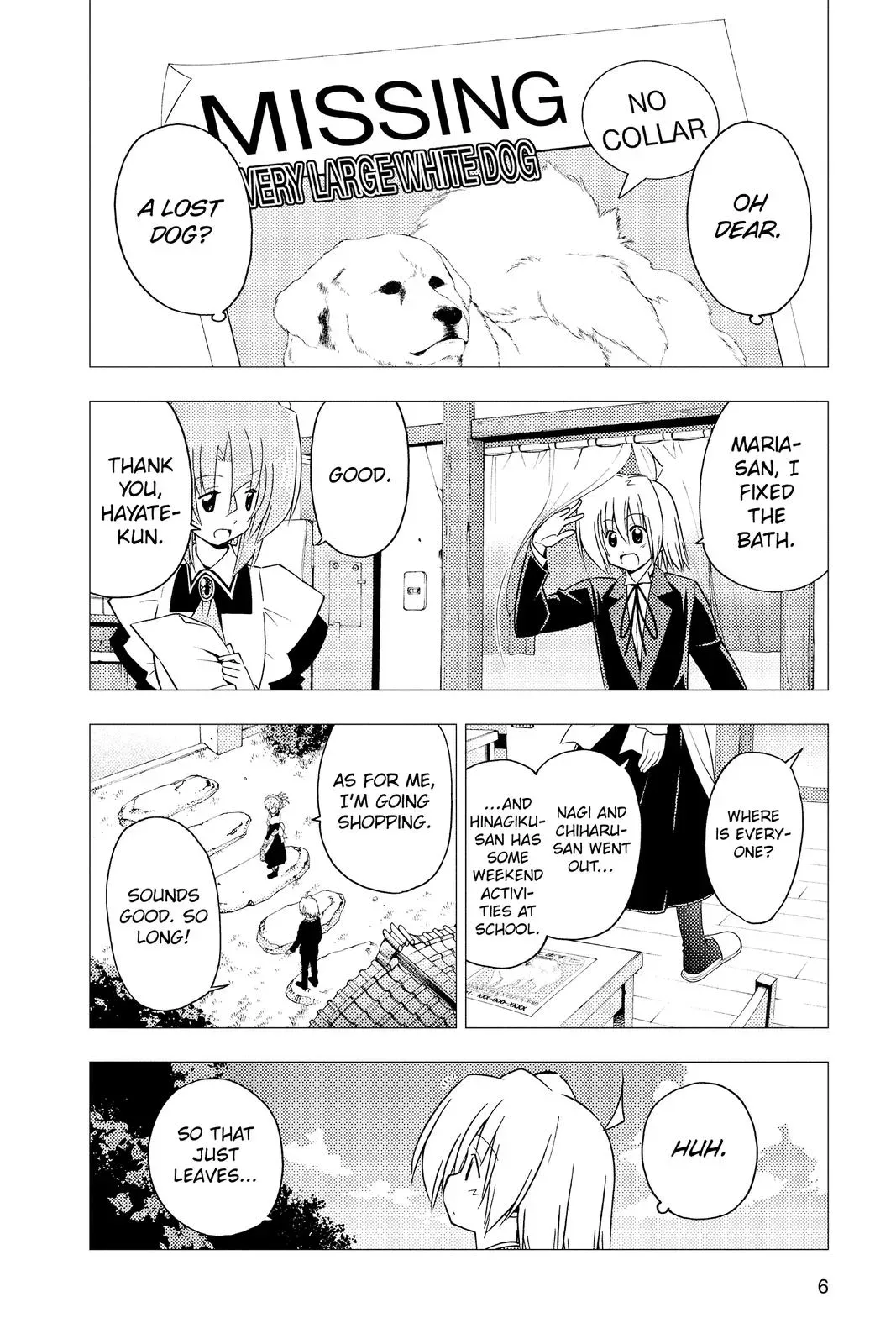 Read Hayate The Combat Butler chapter 306 image 6 on Lezhin