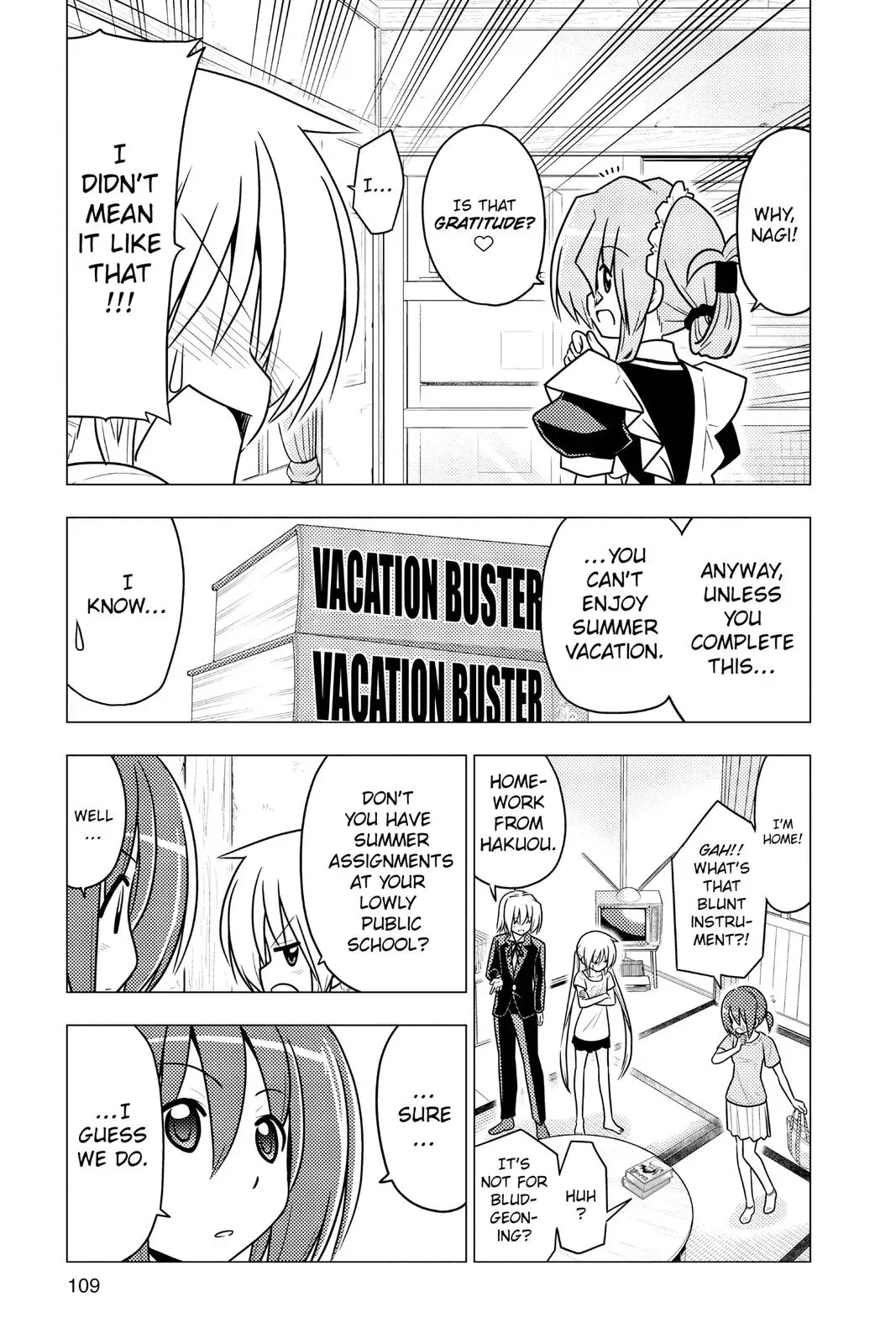 Read Hayate The Combat Butler chapter 378 image 7 on Lezhin